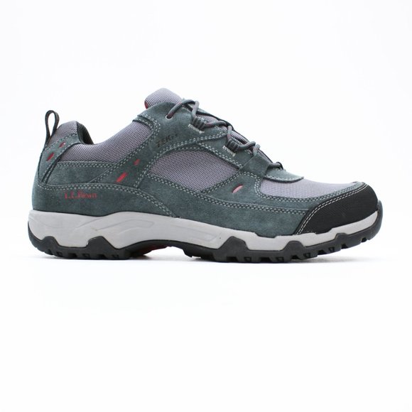 LL Bean Men\'s 13 Model 4 Waterproof Trail Hiking Suede Nylon Sneakers 299637 main image 7